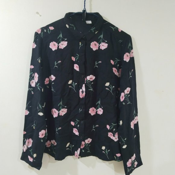 H&M Floral print shirt - Picture 1 of 4